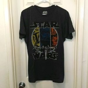 Cool retro Star Wars tee in men's Large